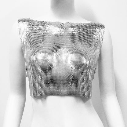 Metal Sequins Top