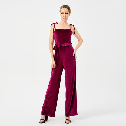 Velvet Jumpsuit