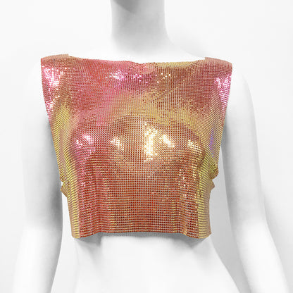 Metal Sequins Top